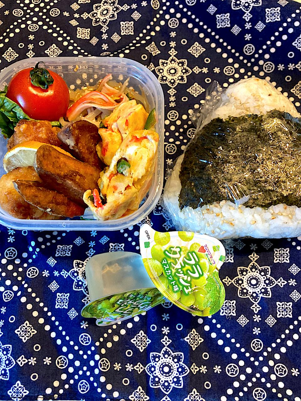 小学生塾弁　今日はランチも夜もお弁当😭